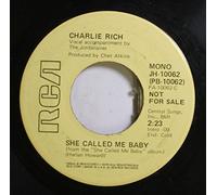 Charlie Rich 45 RPM She called me baby / She called me baby