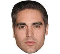 Charlie Simpson (Stubble) Celebrity Mask, Flat Card Face, Fancy Dress Mask