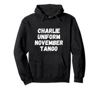 Charlie Uniform November Tango phonetic alphabet Pullover Hoodie
