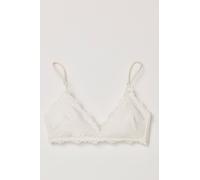 Charlie V-Neck Bralette by Intimately at Free People in Clean Ivory, Size: Small - female