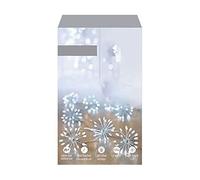 CHARLIES 200 LED Ultra Bright Starburst String Lights, White - 2.2m