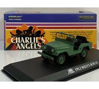 Charlies Angels 1952 Willys M38 A1 Green 1:43 Scale Greenlight 86606