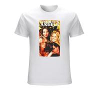 Charlies Angels Retro 70s TV Men's White T-Shirt Unisex Tee L