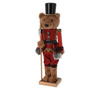 CHARLIES Bear Nutcracker - Brown, 38cm x 12xm x 9cm (ASK001670)