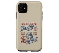 Charlie's Gym Boxing MMA Retro Design for the Name Charlie Case for iPhone 11