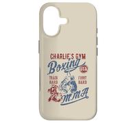 Charlie's Gym Boxing MMA Retro Design for the Name Charlie Case for iPhone 17