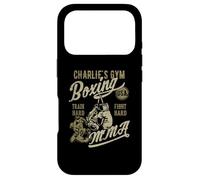 Charlie's Gym Boxing MMA Retro Design for the Name Charlie Case for iPhone 17 Pro