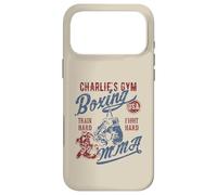 Charlie's Gym Boxing MMA Retro Design for the Name Charlie Case for iPhone 17 Pro Max