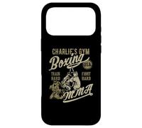 Charlie's Gym Boxing MMA Retro Design for the Name Charlie Case for iPhone 17 Pro Max