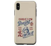 Charlie's Gym Boxing MMA Retro Design for the Name Charlie Case for iPhone XS Max
