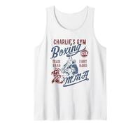 Charlie's Gym Boxing MMA Retro Design for The Name Charlie Tank Top