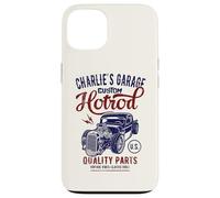 Charlie's Hotrod Garage Classic Car Custom Charlie Design Case for iPhone 13