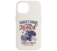Charlie's Hotrod Garage Classic Car Custom Charlie Design Case for iPhone 14