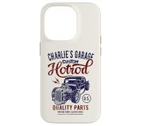 Charlie's Hotrod Garage Classic Car Custom Charlie Design Case for iPhone 14 Pro
