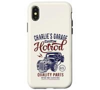 Charlie's Hotrod Garage Classic Car Custom Charlie Design Case for iPhone X/XS