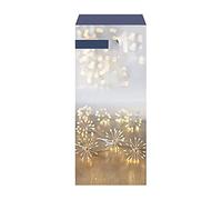 CHARLIES Premier 200 LED Ultra Bright Starburst String Lights, Warm White - 2.2m