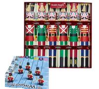 CHARLIES Racing Nutcracker Christmas Crackers - Pack of 6