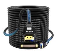 charlore HDMI Cable 25m, 4K@60Hz 18Gbps High Speed HDMI 2.0 Cord, Ultra HD,Video 4K,1080p,3D,Arc, HDR Compatible with Blu-Ray,Roku TV,PS5,HDTV,Laptop ect