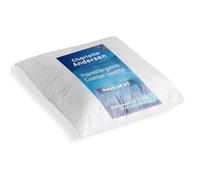 Charlotte Andersen - 1 pack 17x17 Cushion insert Square Inners, Anti-Allergy Insert Pads 43cm x 43cm Pure Hollowfibre Filling- Made In UK (1, 17" x 17" Inches (43cm x 43cm))