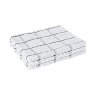 Charlotte Andersen Extra Large Tea Towels for Kitchen 3 Pack Quality Dish Cloths Quick Dry, Ultra Absorbent and Machine Washable 78cm x 44cm (3 GREY TEA TOWELS)