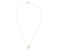 Charlotte Chesnais 18K yellow gold F diamond necklace One Size