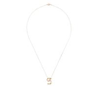 Charlotte Chesnais 18K yellow gold G diamond necklace One Size