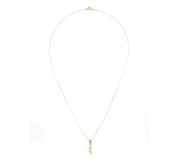 Charlotte Chesnais 18K yellow gold I diamond necklace One Size