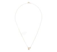 Charlotte Chesnais 18K yellow gold R diamond necklace One Size