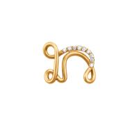 Charlotte Chesnais Alphajoaillerie 18kt Gold Necklace - Letter N - One Size