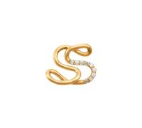 Charlotte Chesnais Alphajoaillerie 18kt Gold Necklace - Letter S - One Size