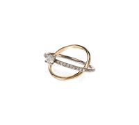 Charlotte Chesnais Eclipse diamond ring - Gold 51-53