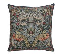 Charlotte Home Furnishings Inc. Peacock and Dragon Square Throw Pillow Cover - 16 X 16 Decorative Boho Cushion Case for European Cotton Home Decor Jac