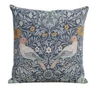 Charlotte Home Furnishings Throw Pillow Covers for Couch 19X19 in White Birds Decorative Pillow Covers for Bed Large Tapestry Sofa Pillow Covers for Cozy Decor Soft European Cotton Jacquard Woven