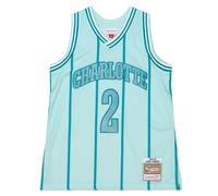 Charlotte Hornets NBA Jersey Larry Johnson Bleu S