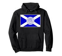 CHARLOTTE NORTH CAROLINA CITY FLAG NC Pullover Hoodie