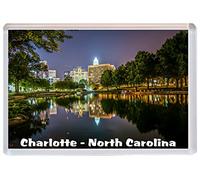 Charlotte - North Carolina - Jumbo Fridge Magnet ID339