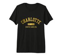 Charlotte North Carolina Vintage Pride Premium T-Shirt