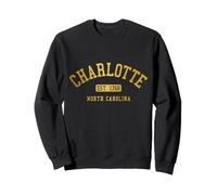 Charlotte North Carolina Vintage Pride Sweatshirt