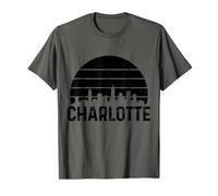Charlotte North Carolina Vintage Pride T-Shirt