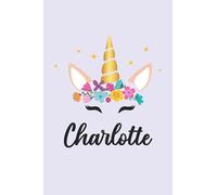 Charlotte: Personalized Name Notebook | Wide Ruled Paper Notebook Journal | For Teens Kids Students Girls| For Home School College | 6x9 inch 120pages