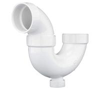 CHARLOTTE PIPE 2 DWV P-Trap W/SOL Weld Joint & C/O DWV (Drain, Waste and Vent) (1 Unit Piece)