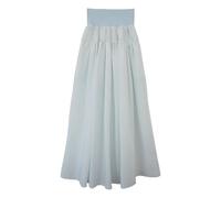 Charlotte silk skirt Light Blue S