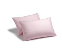 Charlotte Thomas Plain Housewife Pillowcases - 144 Thread Count Pink