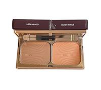 Charlotte Tilbury Filmstar Bronze & Glow 16g | Highlight & Contour Palette, Buildable & Blendable Powder Formula, Sculpt and Highlight For a Defined Summer Glow