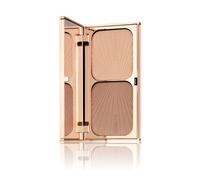 Charlotte Tilbury Filmstar Bronze & Glow Makeup Palette - Compact Powder, Bronzer & Highlighter with Color-Rich Pigments - Leaves Skin with a Sun-Kiss
