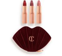Charlotte Tilbury Hot Lips Lipstick Bag - Makeup Bag & Lip Kit 1257 Hot Lips Bag Size:
