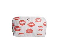 Charlotte Tilbury Leather Makeup Bag Night Crimson