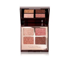 Charlotte Tilbury Luxury Palette Eyeshadow - Shimmer Metallic & Satin Matte Eyeshadow Quad with a Rich Powder Formula - Includes 4 Complementary Sha
