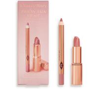 Charlotte Tilbury Pillow Talk Lip Kit - Matte Revolution Lipstick 1.5g Lip Cheat Liner 0.8g