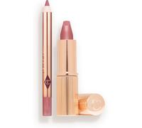 Charlotte Tilbury Pillow Talk Lip Kit - Matte Revolution Lipstick 1.5g Lip Cheat Liner 0.8g